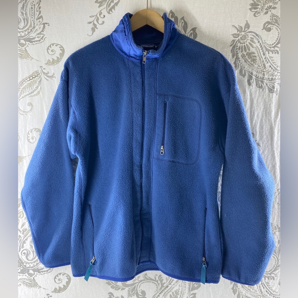 Vtg Patagonia Synchilla Jacket Mens
XL Full Zip USA Thick Fleece Outdoor